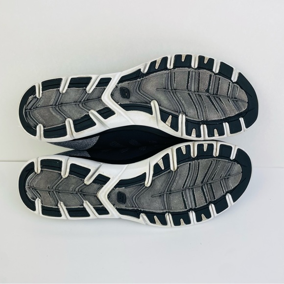 Skechers Gratis Black Walking Running Shoes Bungee Laces Slip On Women’s Size 10 - Picture 8 of 11